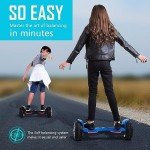 Gyroor Warrior 8.5" All-Terrain Hoverboard with Music