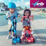 Hurtle 3-Wheel Kids Scooter with Flip Seat