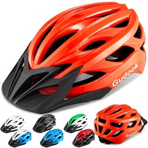Gudook Adjustable Lightweight Bike Helmet for Adults