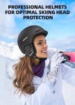 Lightweight Adjustable Ski Helmet for Men and Women