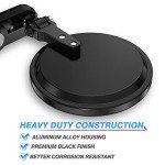 MICTUNING 2-Pack Foldable Motorcycle Bar End Mirrors