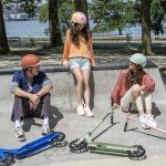Jetson Hex Kick Scooter for Ages 8+, Blue