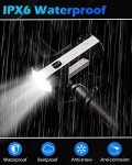 Voph Rechargeable LED Bike Lights Set for Night Riding