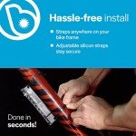 GoBrightz LED Bike Frame Light - Blue