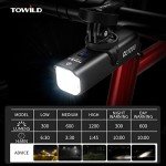 TOWILD 1200 Lumen Waterproof Bike Headlight