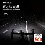 TOWILD 1200 Lumen Waterproof Bike Headlight