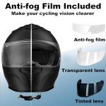 Favoto Lightweight Full Face Motorcycle Helmet - DOT Approved