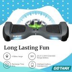 Gotrax Edge Hoverboard with LED Wheels and Headlight