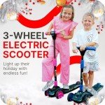 Kimi Kids 3-Wheel Electric Scooter with Charger