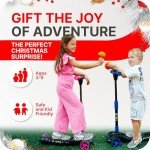 Kimi Kids 3-Wheel Electric Scooter with Charger