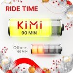 Kimi Kids 3-Wheel Electric Scooter with Charger