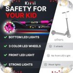 Kimi Kids 3-Wheel Electric Scooter with Charger
