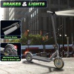 Qlaway 8.5" Folding Electric Scooter for Adults