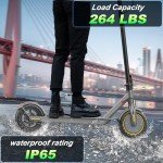 Qlaway 8.5" Folding Electric Scooter for Adults