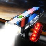 Bright IPSXP 7500 Lumens Bike Light Set