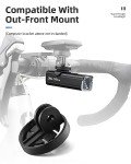 ROCKBROS 1500 Lumens USB-C Rechargeable Bike Light