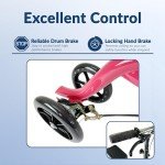 Hot Pink Knee Scooter for Foot Injuries