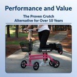 Hot Pink Knee Scooter for Foot Injuries