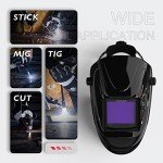 Large Viewing Solar Auto Darkening Welding Helmet