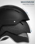 OutdoorMaster Kelvin II Ski Helmet for Everyone