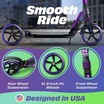 SKIDEE Adjustable Electric Scooter for Kids and Teens