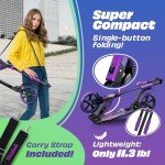 SKIDEE Adjustable Electric Scooter for Kids and Teens