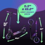 SKIDEE Adjustable Electric Scooter for Kids and Teens