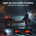 iScooter Electric Scooter for Adults, 37 Miles Range