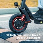 iScooter Electric Scooter for Adults, 37 Miles Range