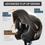 Westt Modular Motorcycle Helmet with Dual Visor