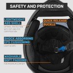 Westt Modular Motorcycle Helmet with Dual Visor