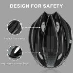 Zenroll Lightweight Adult Bike Helmet with Goggles