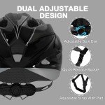 Zenroll Lightweight Adult Bike Helmet with Goggles