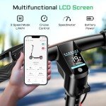 SISIGAD Foldable Electric Scooter for Adults 25 MPH