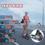 500W Electric Scooter for Adults - 19 Mph Speed