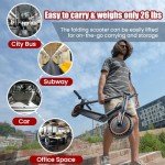 500W Electric Scooter for Adults - 19 Mph Speed