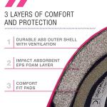 80Six Kids Dual Certified Helmet - Pink Purple Fade