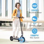Electric Scooter for Adults - 21 Miles Range, 19MPH