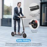 Electric Scooter for Adults - 21 Miles Range, 19MPH