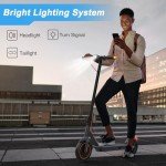 Electric Scooter for Adults - 21 Miles Range, 19MPH