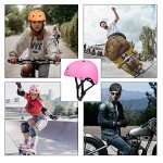 Pink Multi-Sport Helmet for Bikes and Scooters