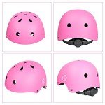 Pink Multi-Sport Helmet for Bikes and Scooters