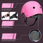 Pink Multi-Sport Helmet for Bikes and Scooters