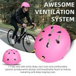 Pink Multi-Sport Helmet for Bikes and Scooters