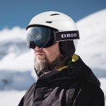 Snowboard and Ski Helmet for Adults with Vents