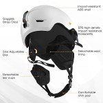 Snowboard and Ski Helmet for Adults with Vents