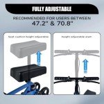 Foldable Knee Scooter for Foot Surgery Recovery
