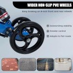 Foldable Knee Scooter for Foot Surgery Recovery