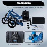 Foldable Knee Scooter for Foot Surgery Recovery