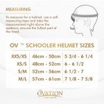 Ovation Deluxe Schooler Helmet - Black Small/Medium